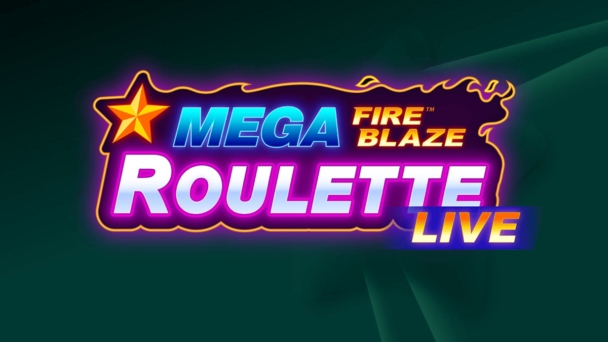 Logo Mega Fire Blaze Ruleta en Vivo con crupier real