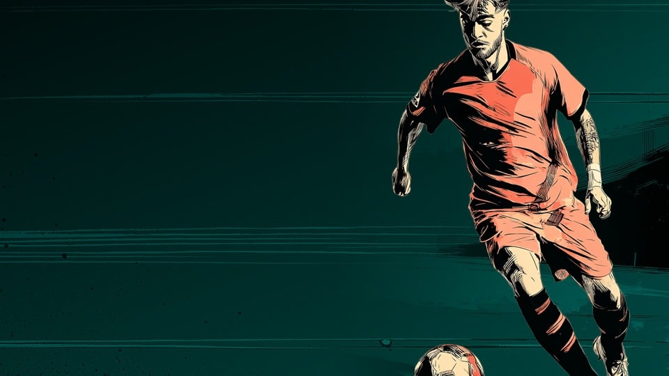 jugadores de Barça y Giona disputando un balón