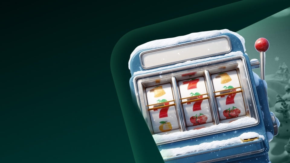 Slot congelada por el frío invierno