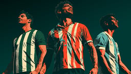 Jugadores de en formato retro