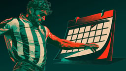 Jugador del CD Castellón con fondo de Paf.es
