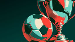 Jugadores sobre la base de un trofeo